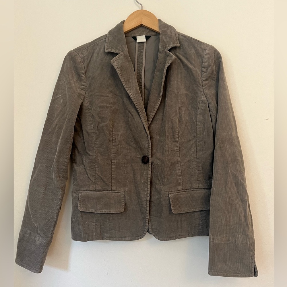 Early 2000s JCrew Corduroy Blazer